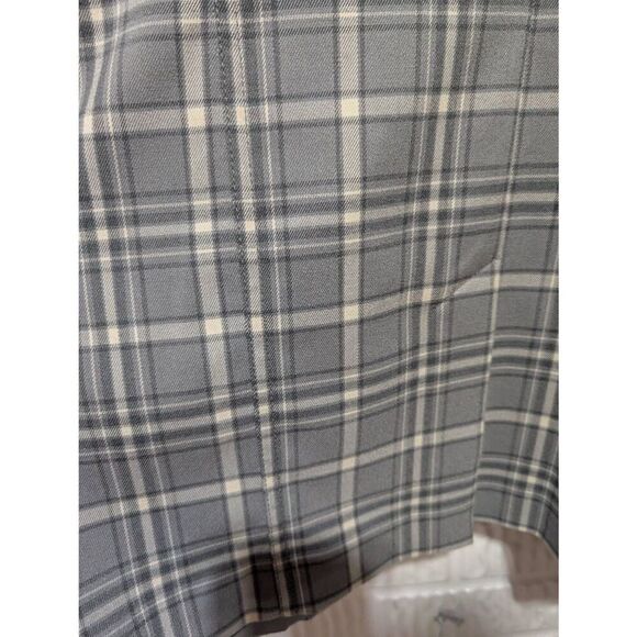 Treasure & Bond Women's Gray Plaid Pattern Long-Sleeve Blazer Jacket Size M - Picture 10 of 10